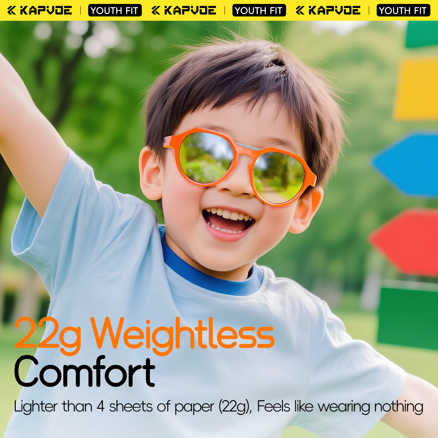 KAPVOE Children Glasses Sports - Golf Equipment Kids 리뷰 및 가격