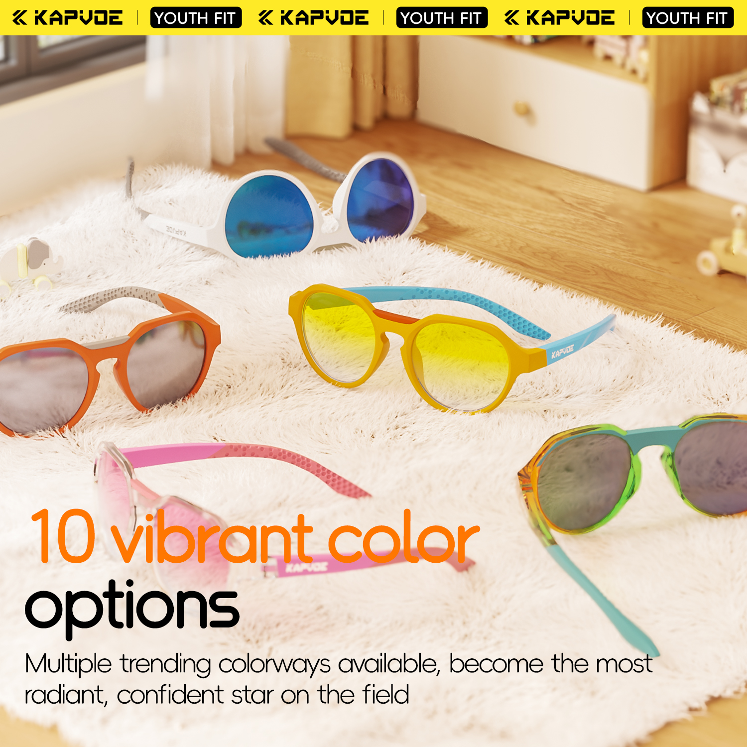 KAPVOE Children Glasses Sports - Golf Equipment Kids 리뷰 및 가격