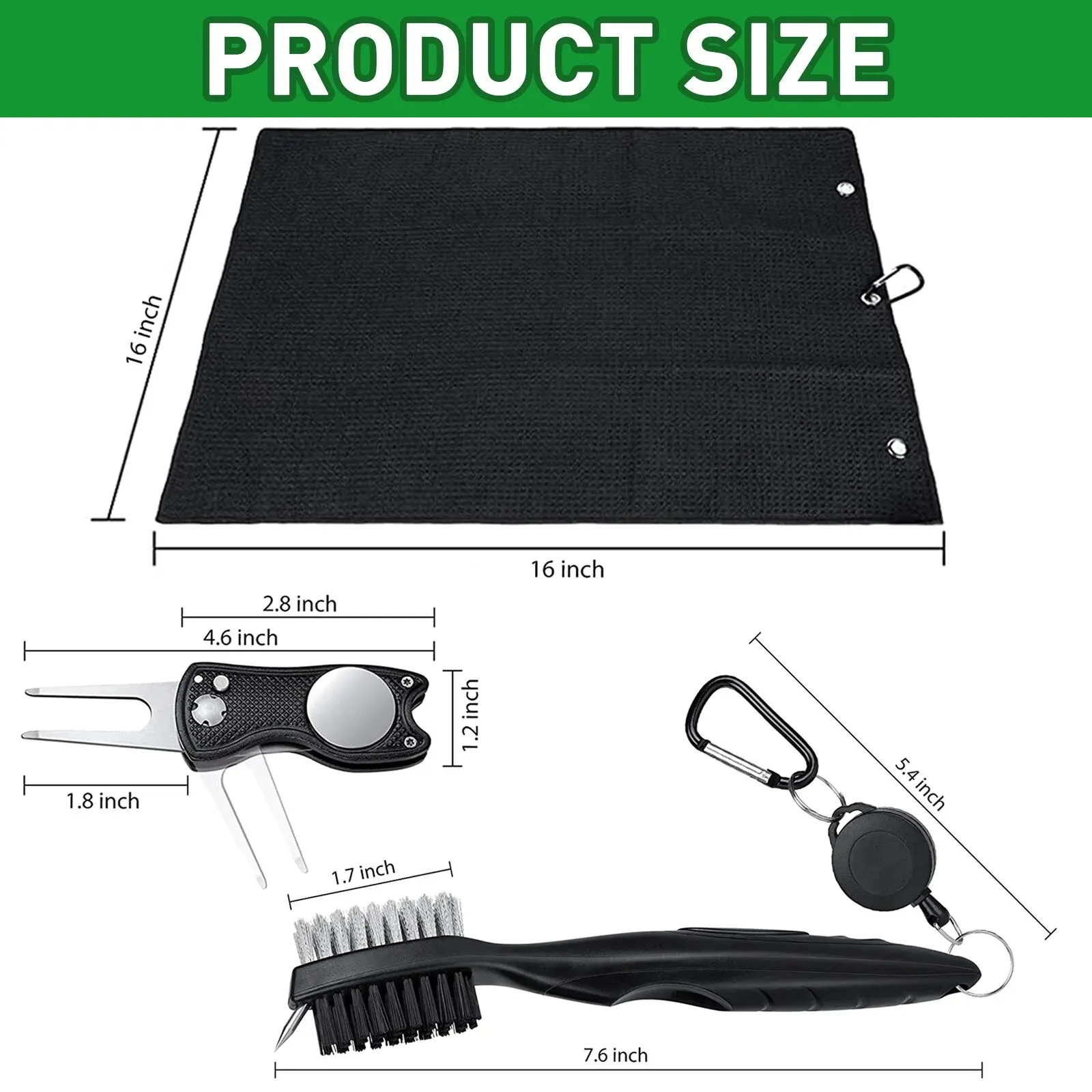 Golf Club Brush and Towel Clea - Golf Equipment Rental 리뷰 및 가격