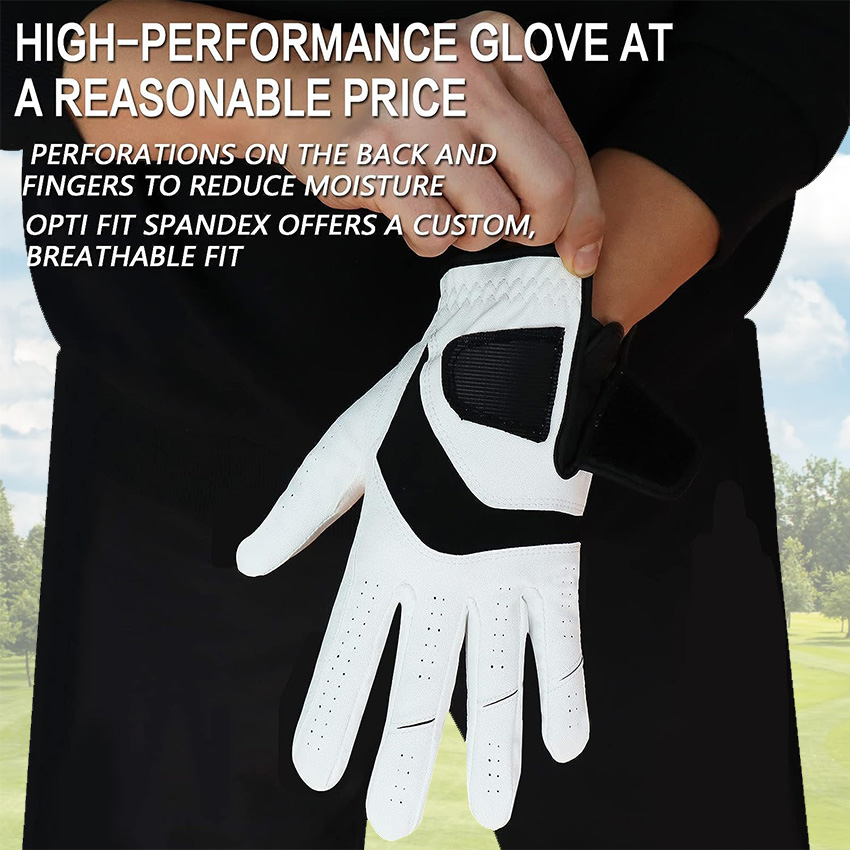 5 Pcs Golf Gloves Men Leather  - Golf Equipment Rental 리뷰 및 가격