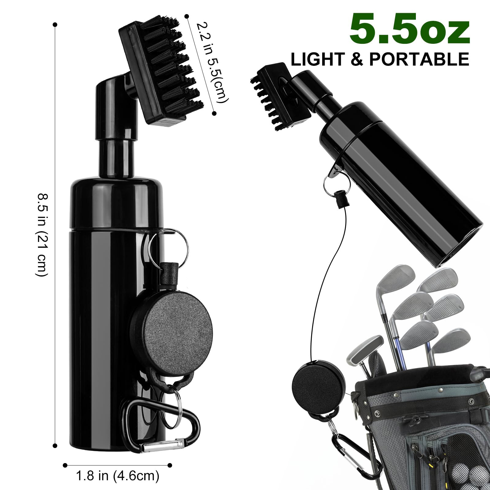 Golf Club Head Cleaning Brush, - Golf Equipment Rental 리뷰 및 가격